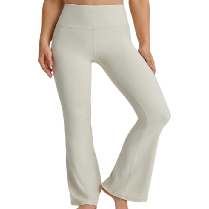 Elastic Waist Flare Yoga Pants