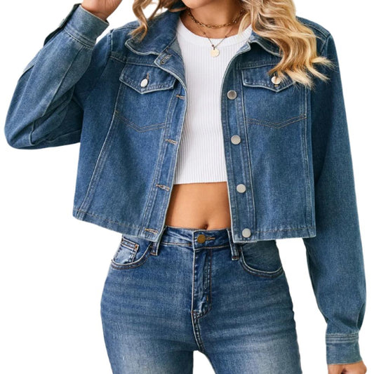 Button Up Denim Jacket