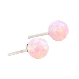 Tiny Sphere Stud Earrings