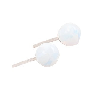 Tiny Sphere Stud Earrings