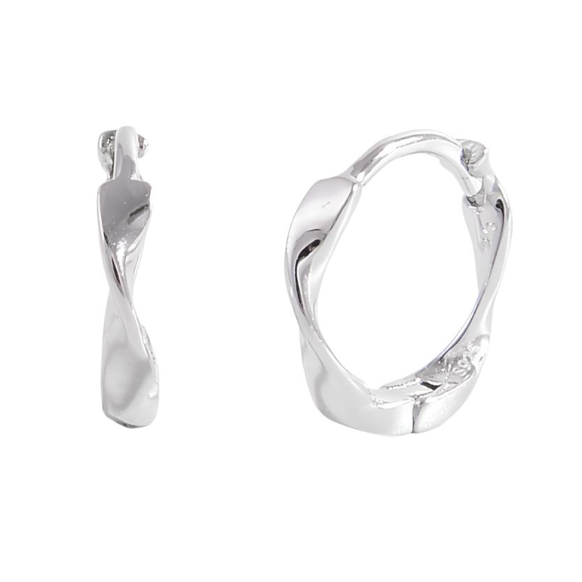 925 Sterling Silver Hoop Earrings