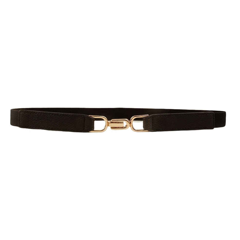 Metal Buckle Elastic Belt