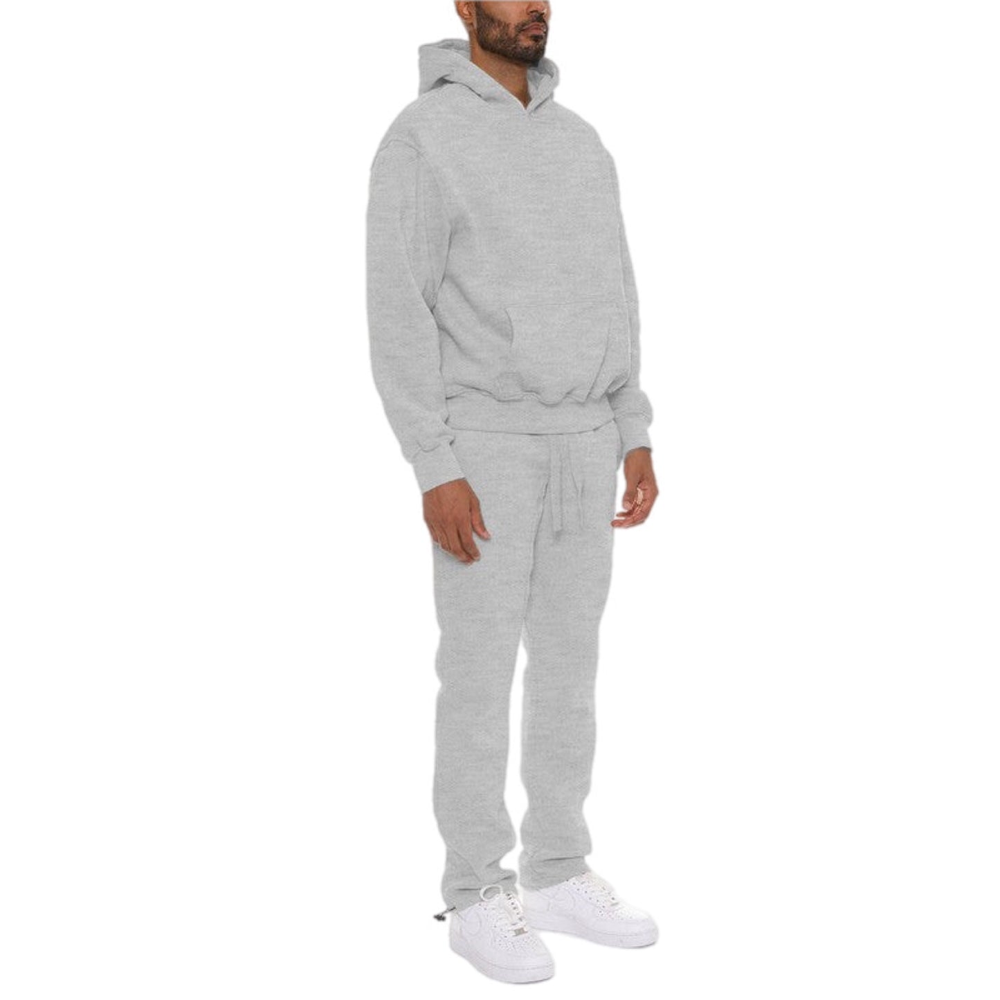 Premium Cotton Blend Hoodie Set