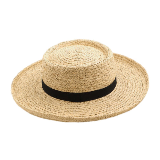 Wide Brim Straw Weave Hat