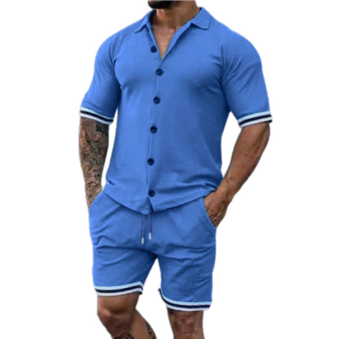 Short Sleeve Polo Shirt & Short Set