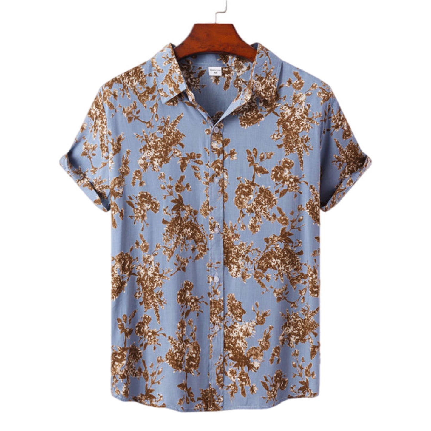 Short Sleeve Button Up Hawaiian Shirt