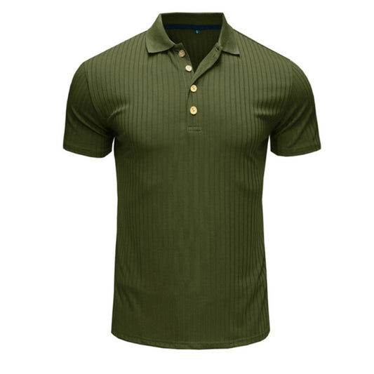 Men's Button Down Polo Shirt