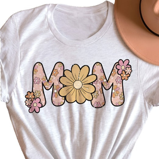 Floral Mom Graphic Tee