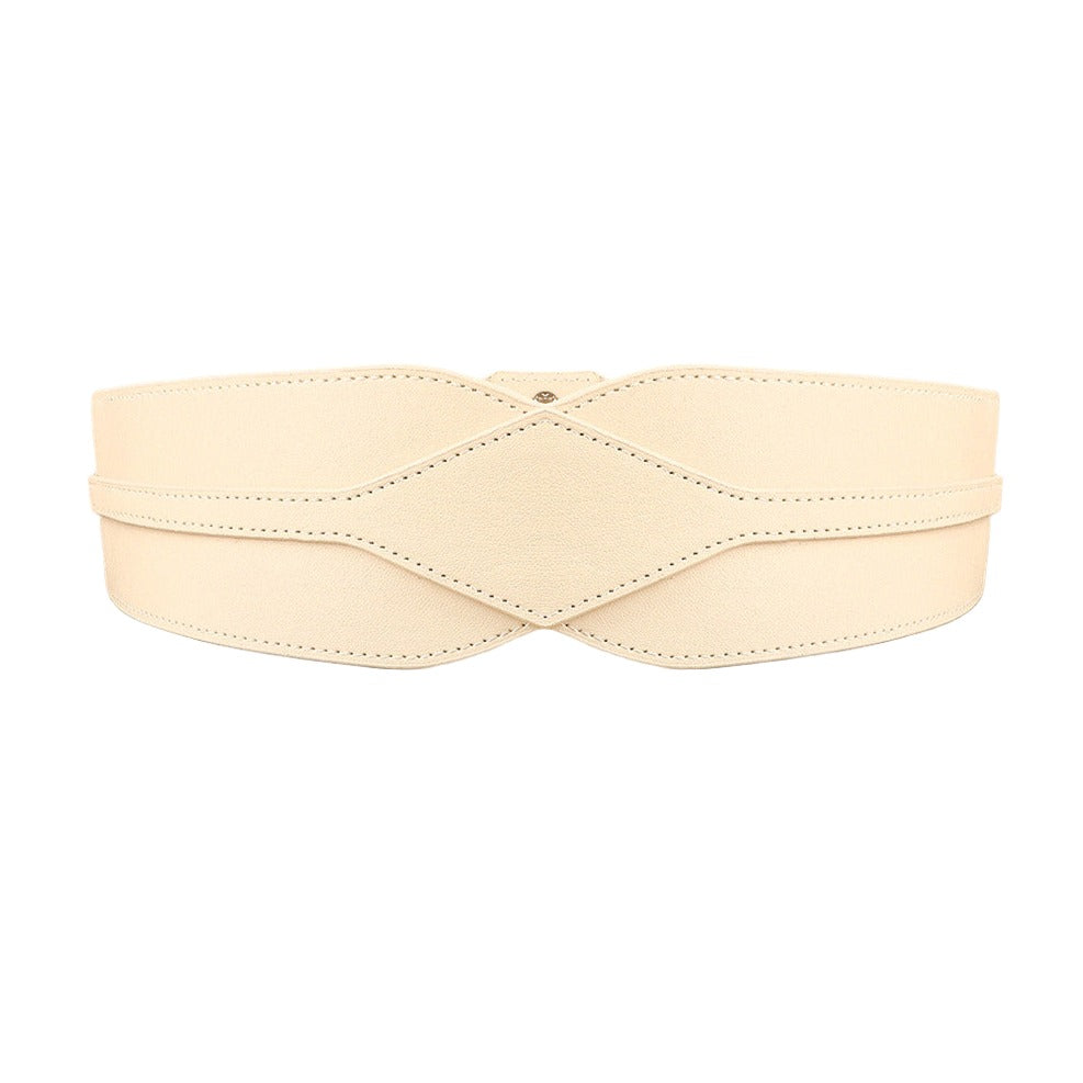 Elastic Wide Vegan Belt