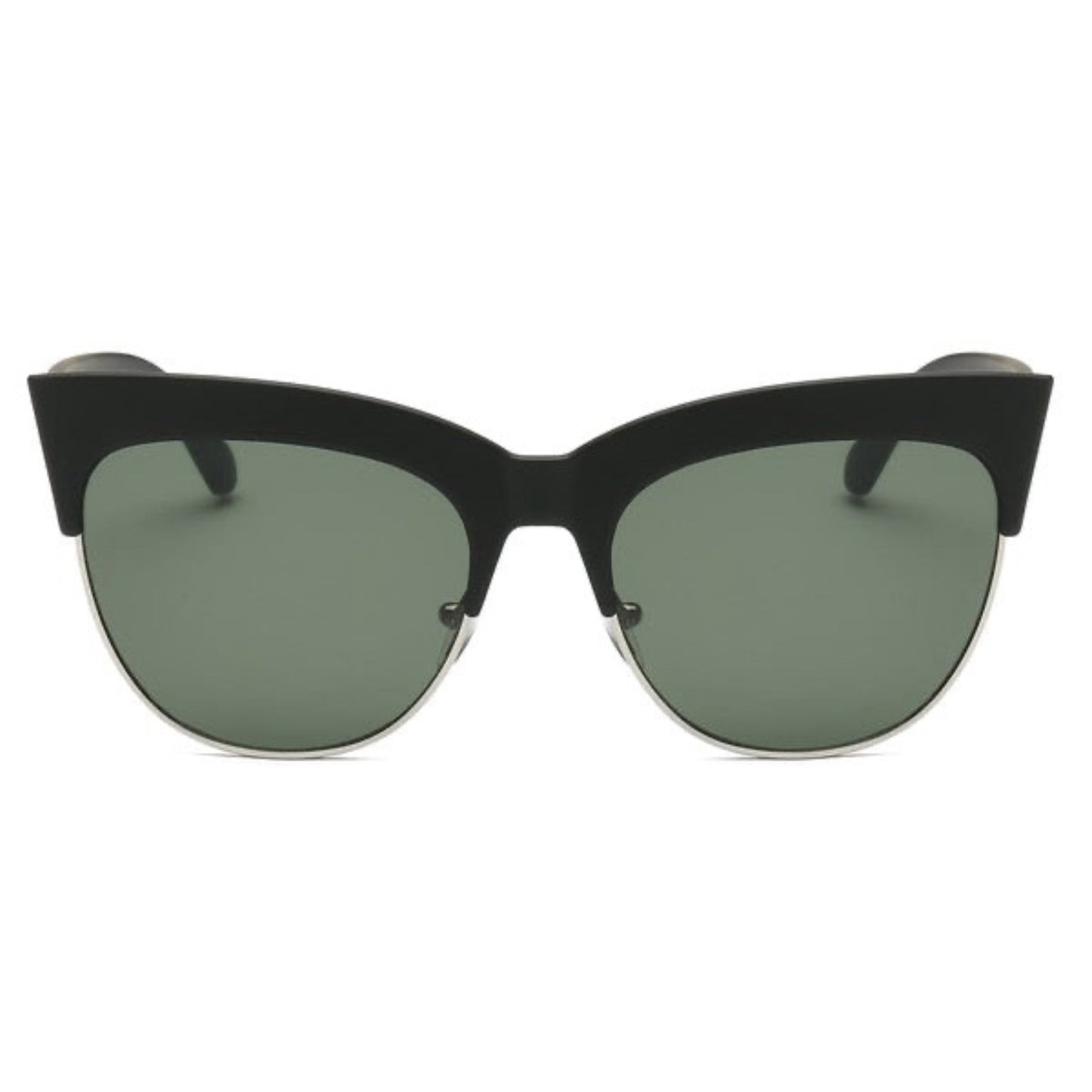 Half Frame Cat Eye Sunglasses