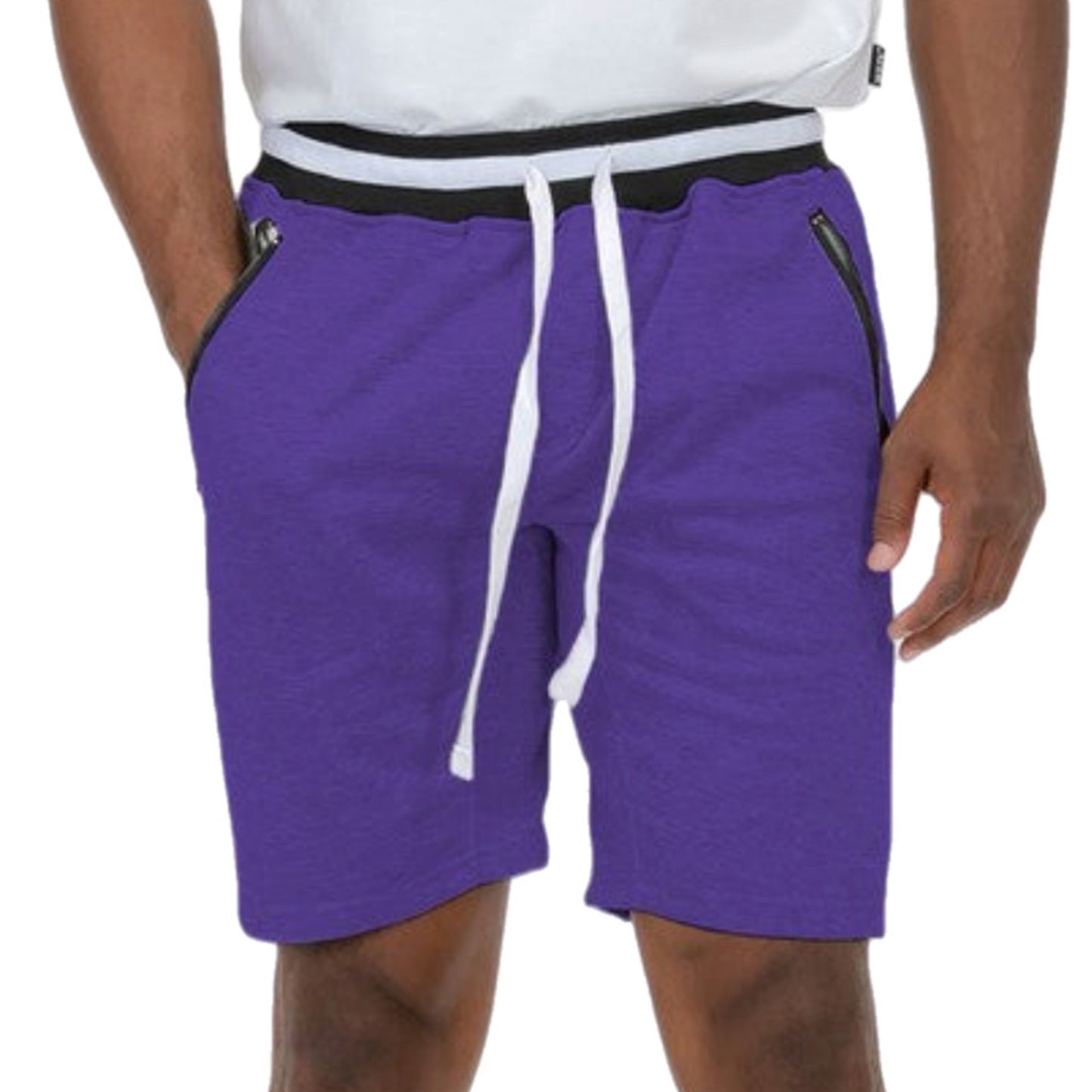 Urban Flex Zip-Pocket Sweat Shorts