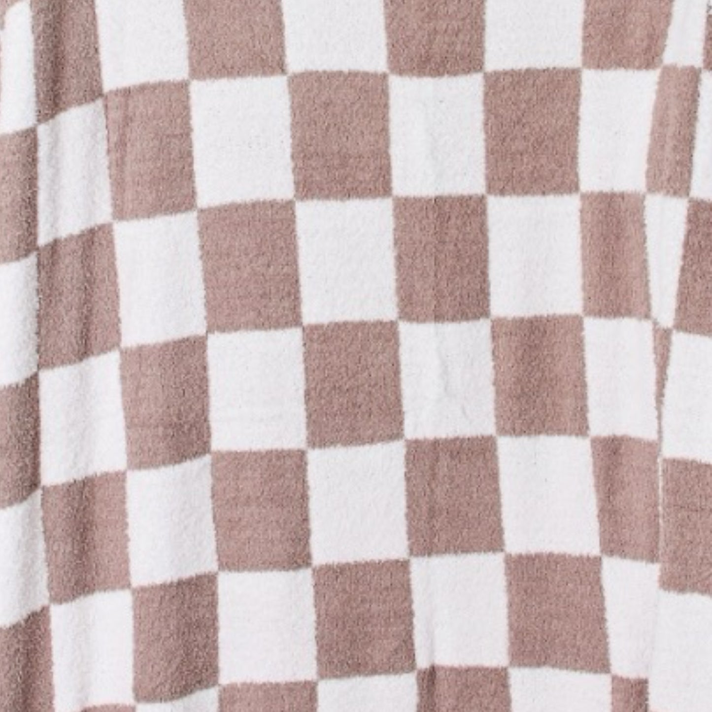 Checkered Decorative Throw Blanket