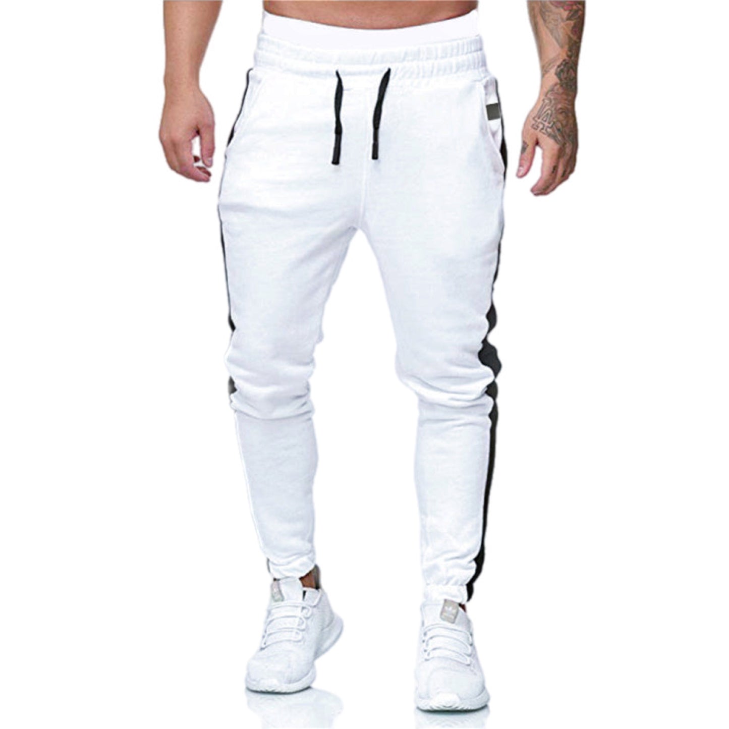 Stiped Color Block Joggers