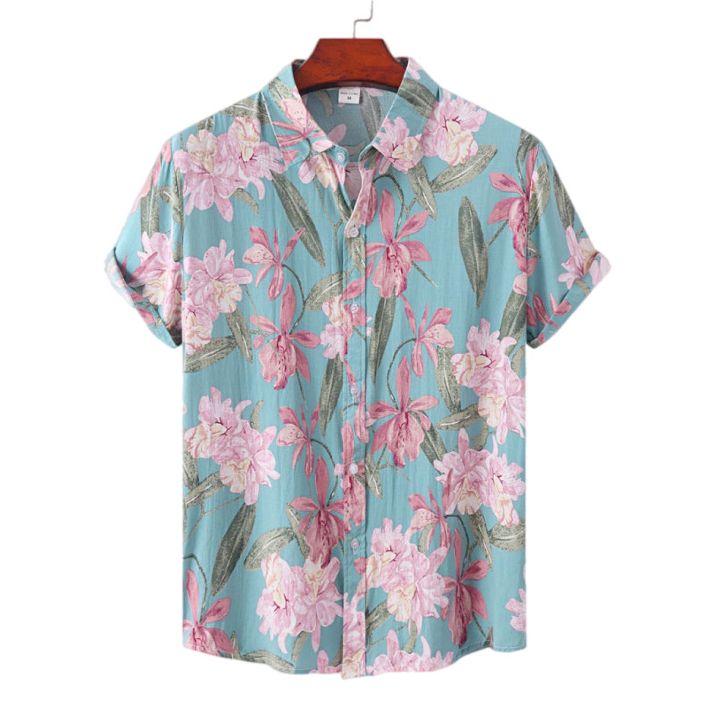 Short Sleeve Button Up Hawaiian Shirt