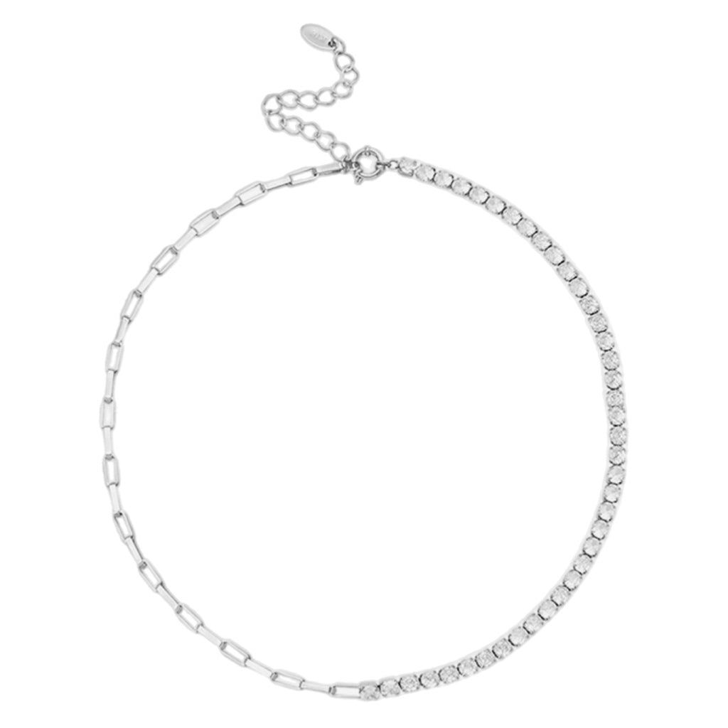 Glamour Fusion Zircon Choker Necklace