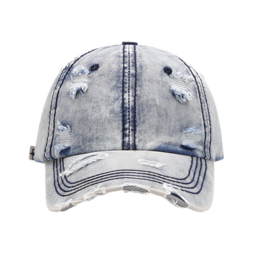 Distressed Baseball Cap