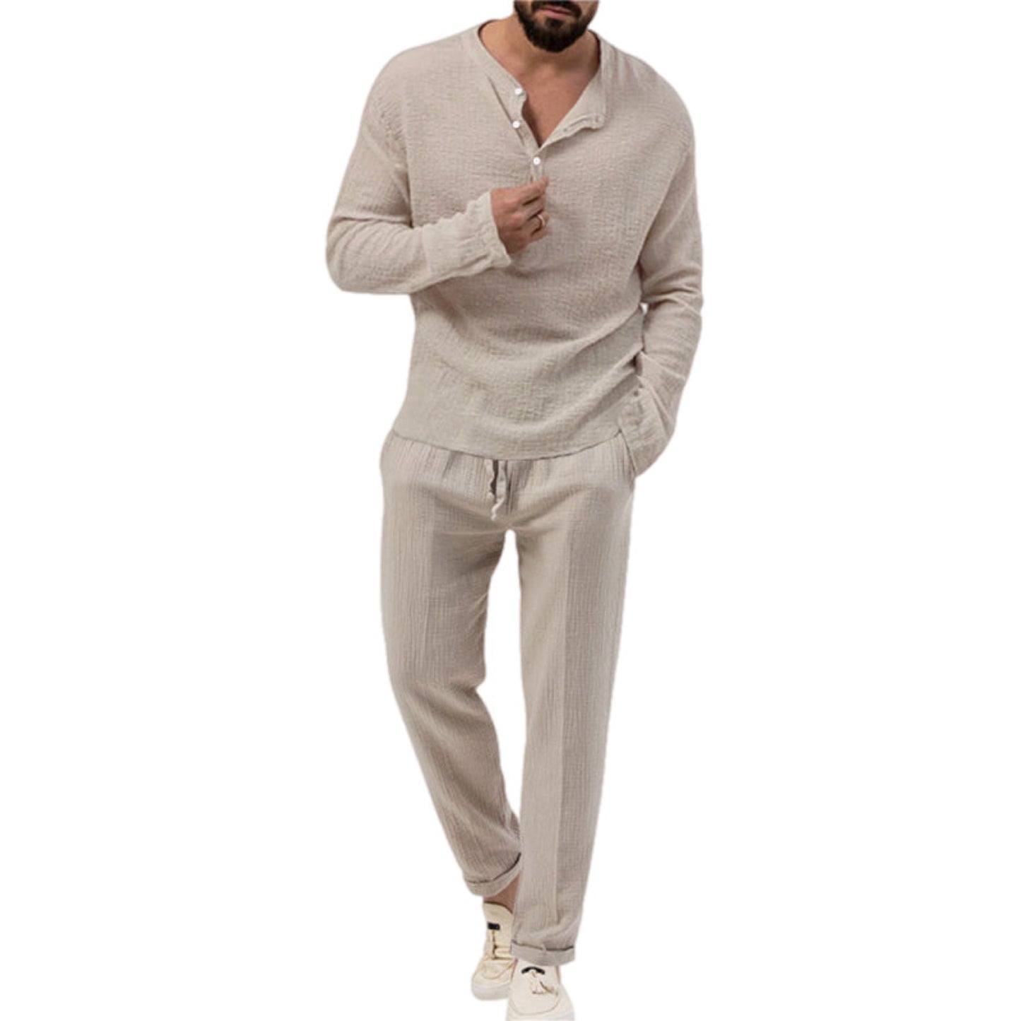 Long Sleeve Shirt & Trouser Set