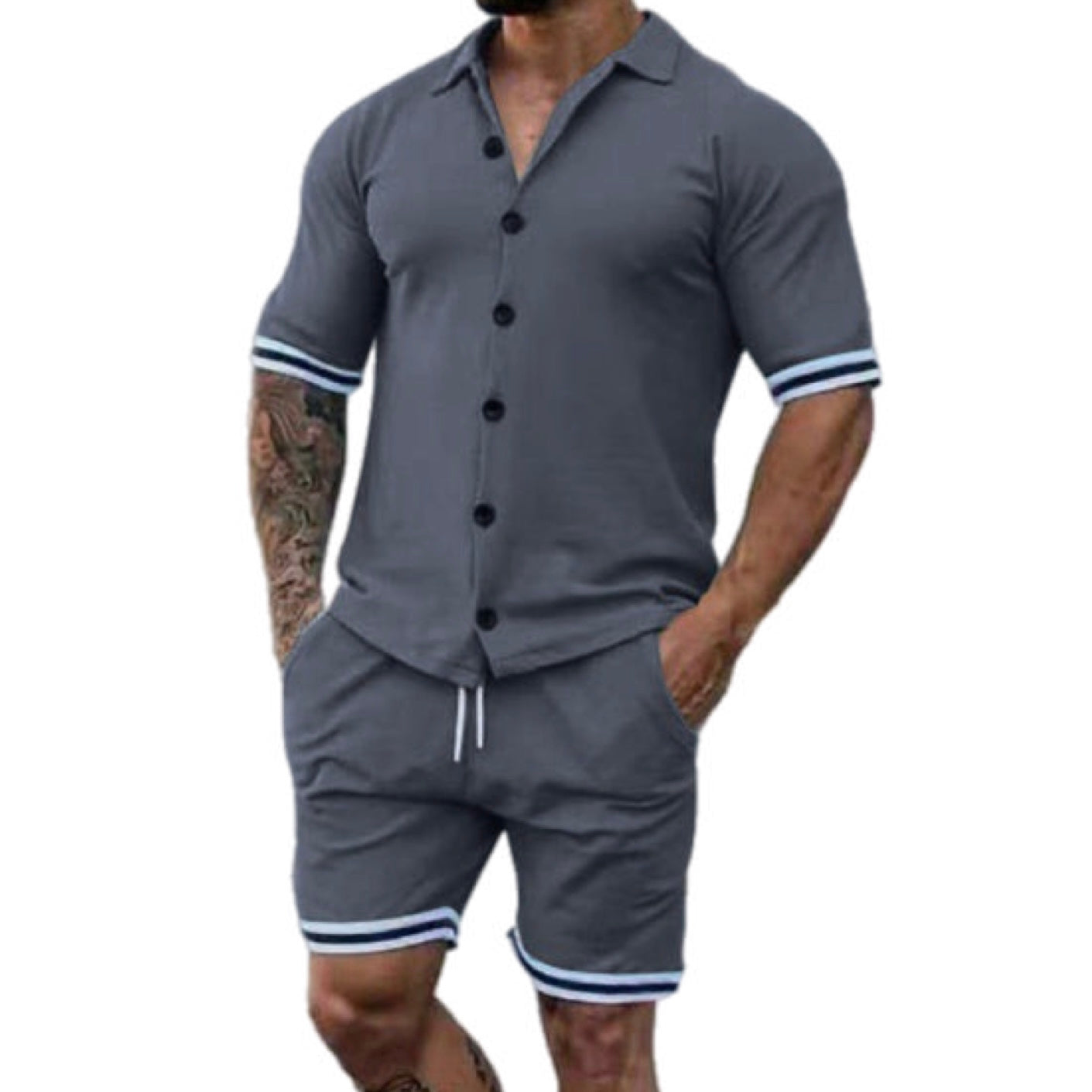 Short Sleeve Polo Shirt & Short Set