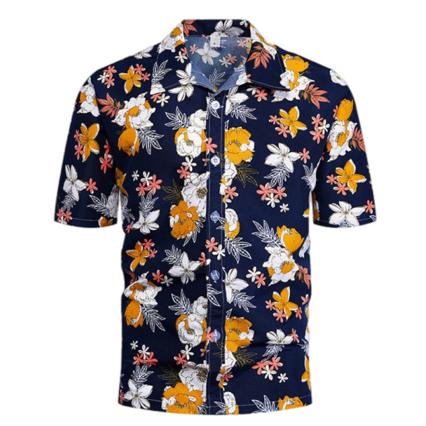 Hawaiian Short Sleeve Button Up Shirt