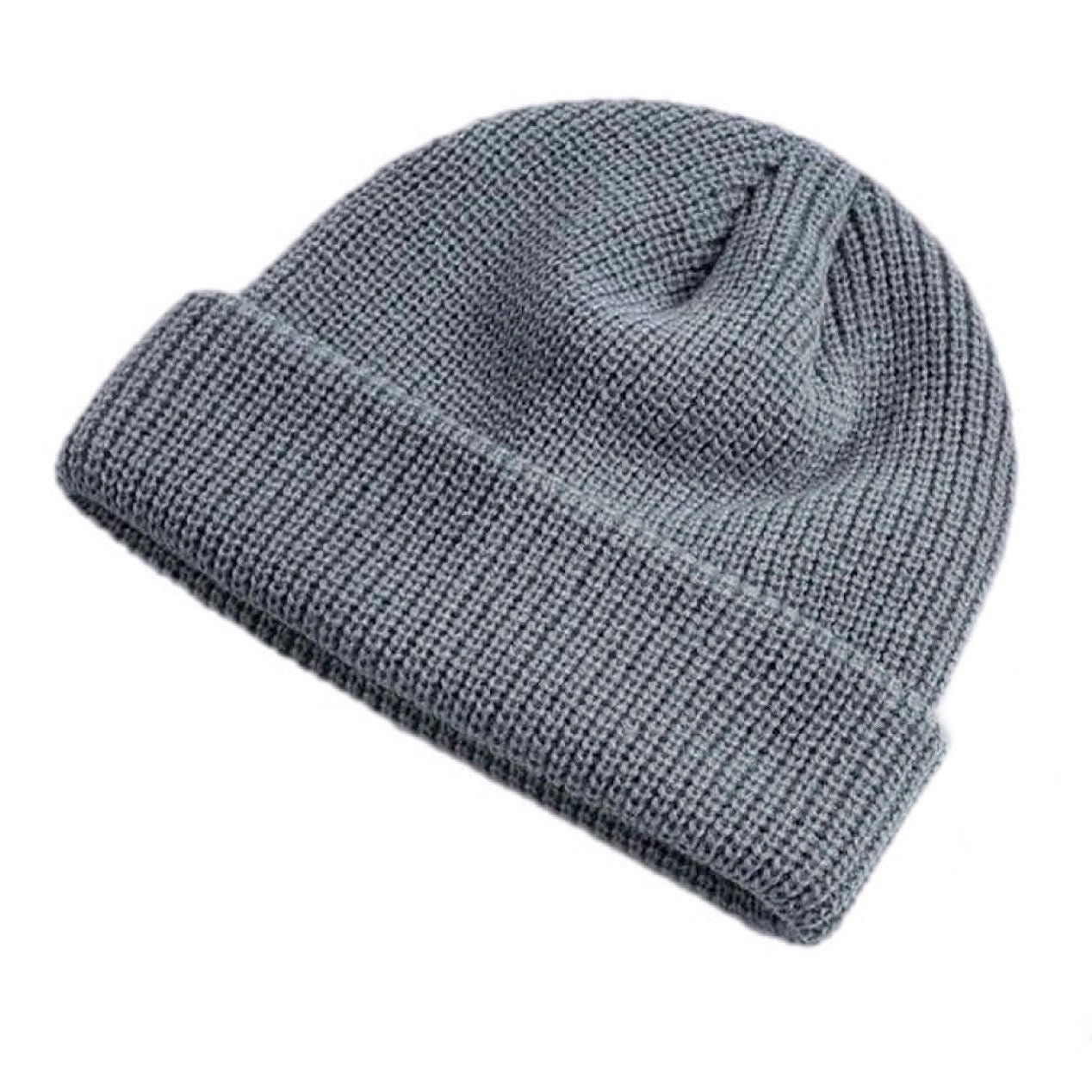 Rib-Knit Cuff Beanie