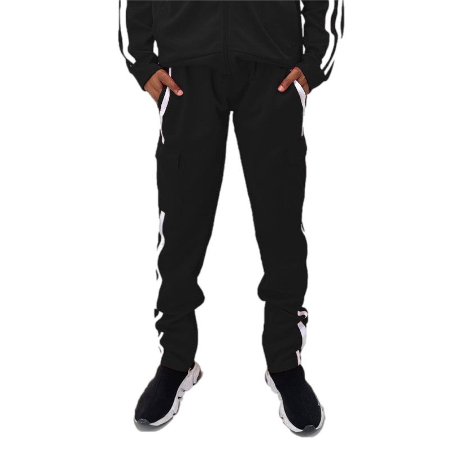 Athletic Striped Track Pants