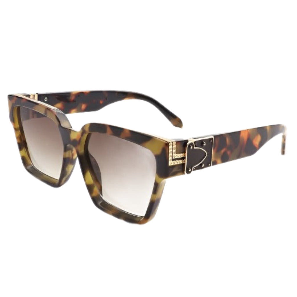 Square Retro Vintage Fashion Sunglasses