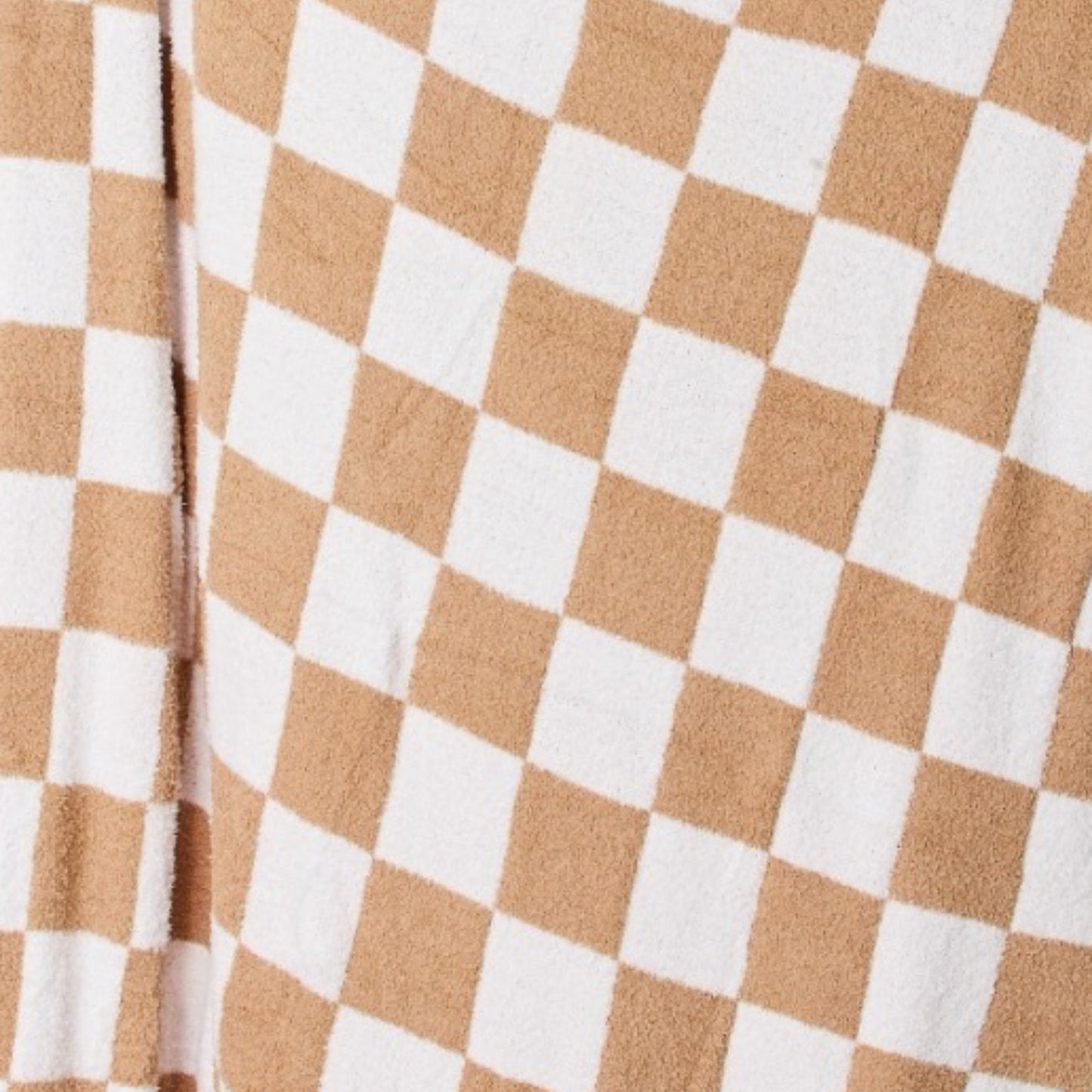 Checkered Decorative Throw Blanket