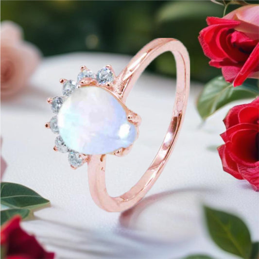 Sterling Silver Moonstone Ring