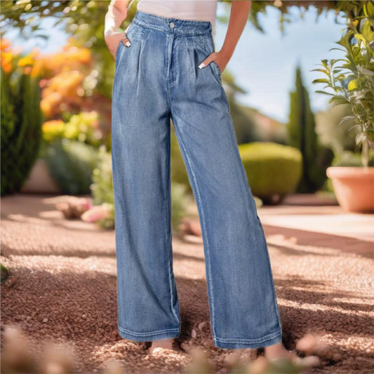 High Waist Wide Leg Jeans