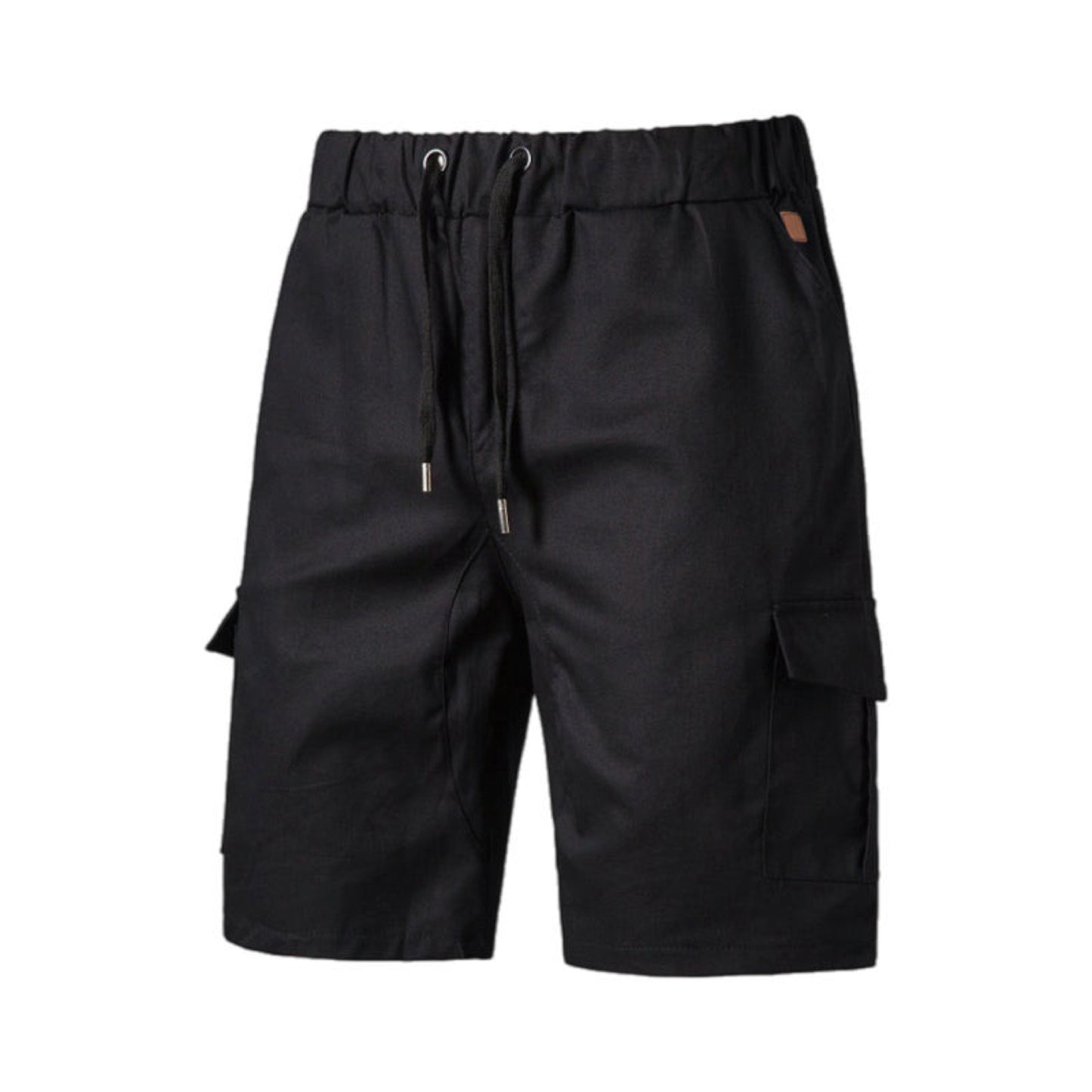 Woven Cargo Multi-Pocket Shorts