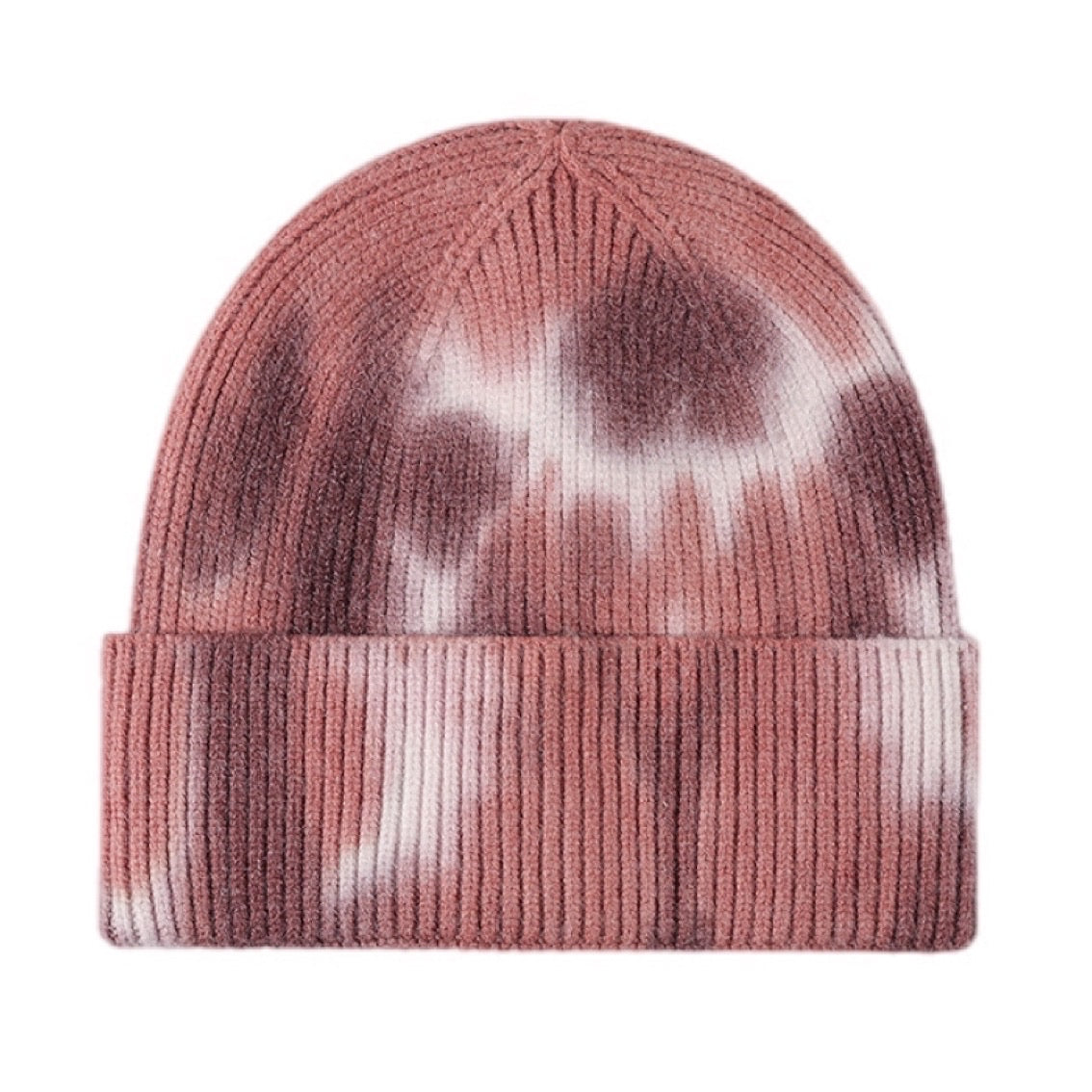 Tie-Dye Cuffed Knit Beanie