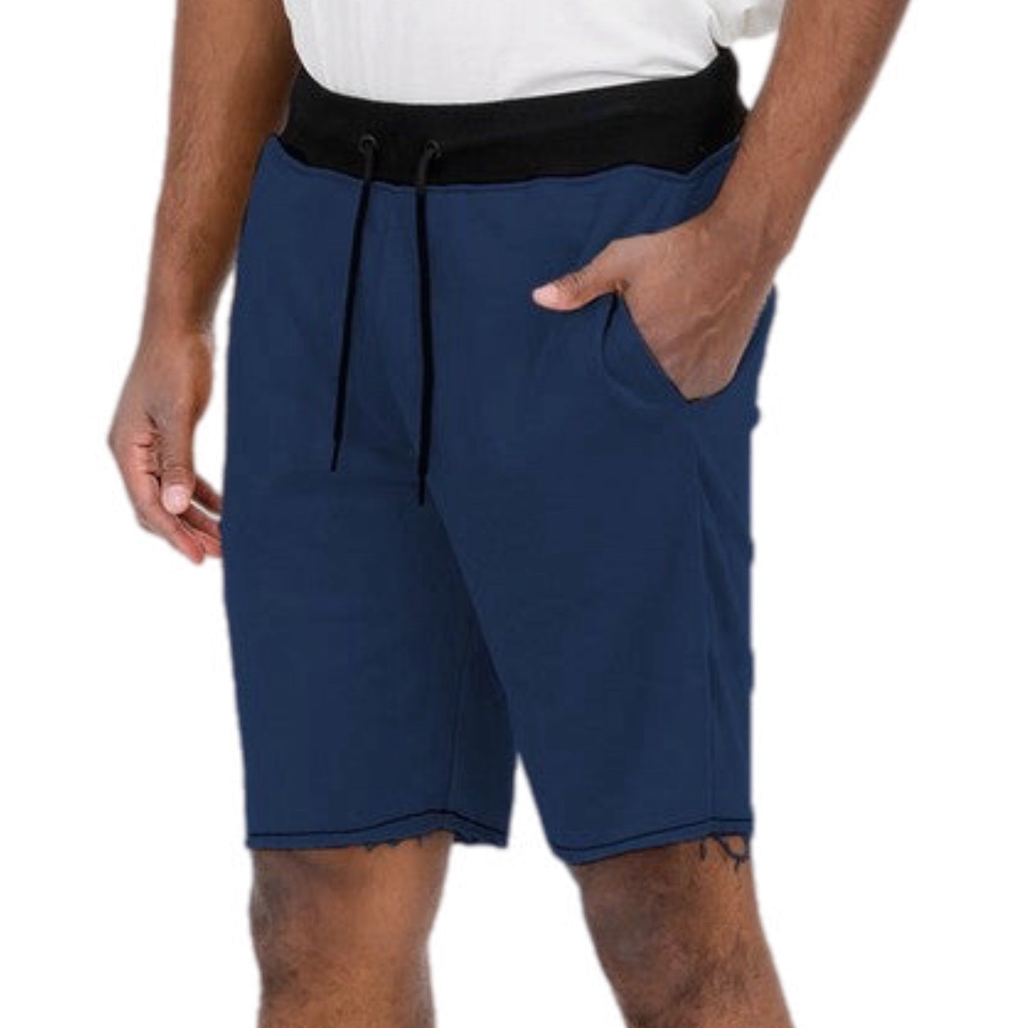 Casual Drawstring Fleece Shorts