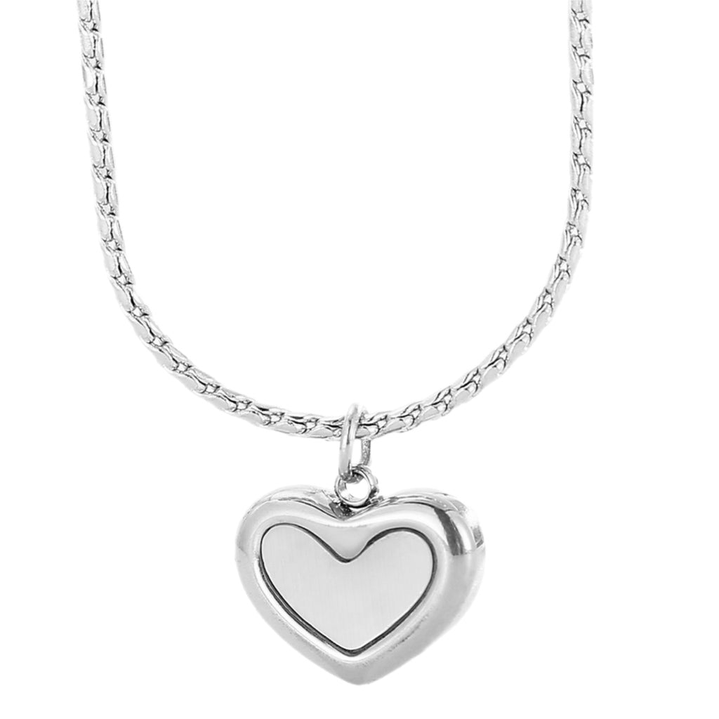 Lustrous Affection Mother-of-Pearl Heart Necklace