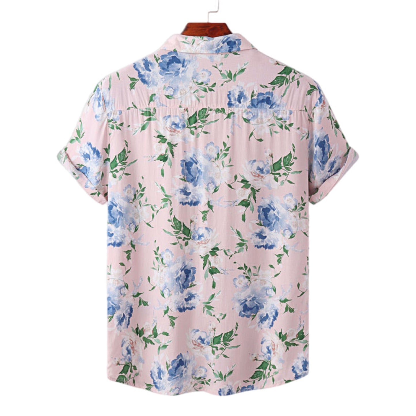 Short Sleeve Button Up Hawaiian Shirt