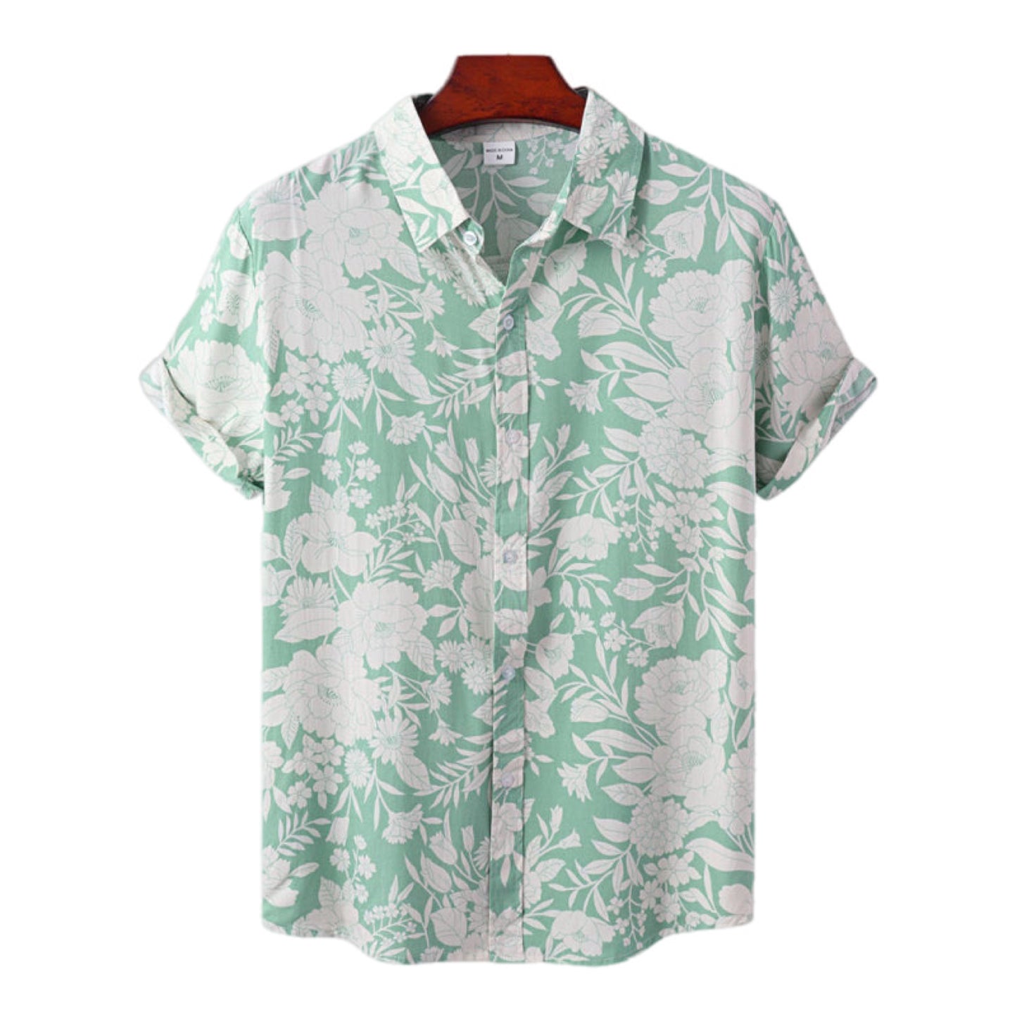 Short Sleeve Button Up Hawaiian Shirt