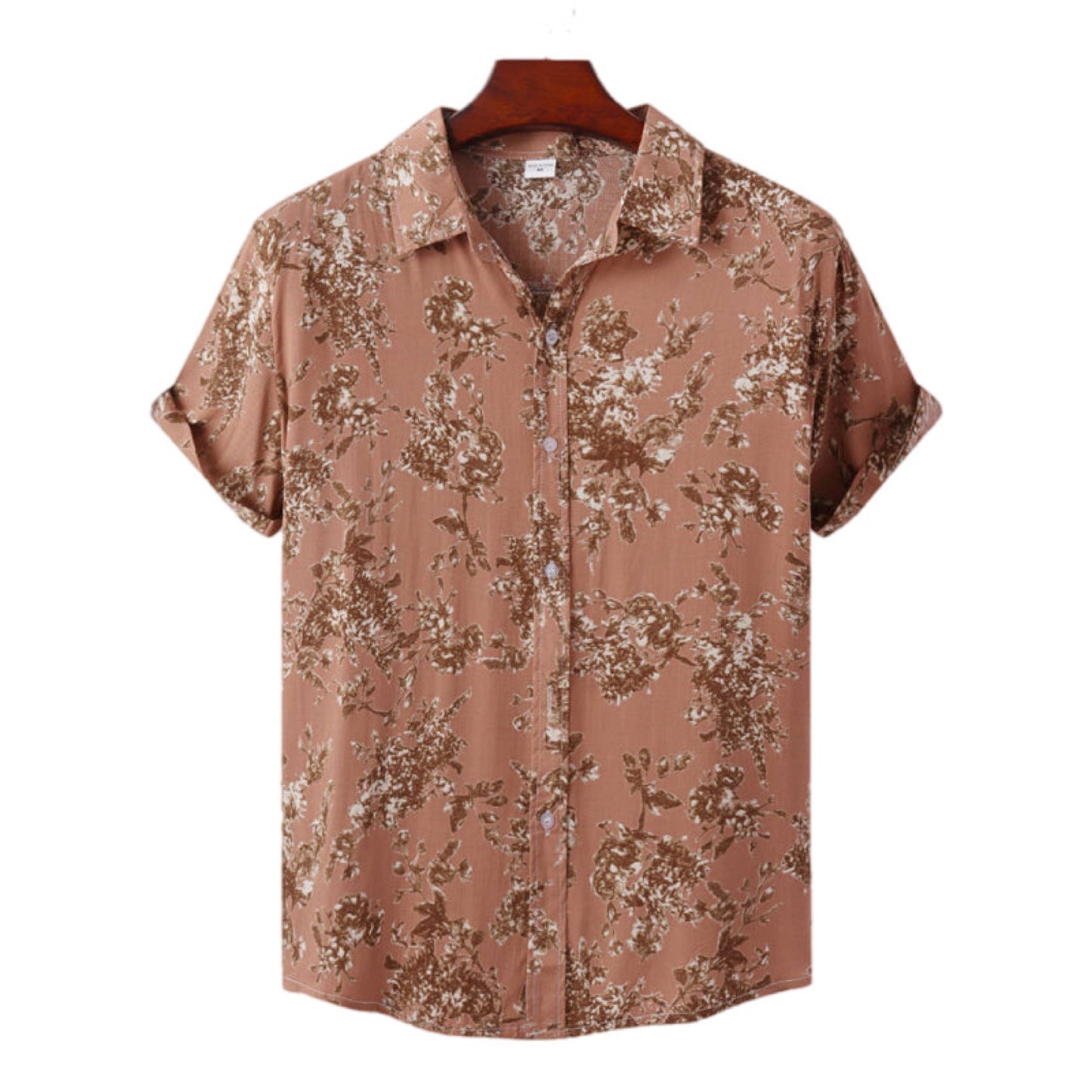 Short Sleeve Button Up Hawaiian Shirt