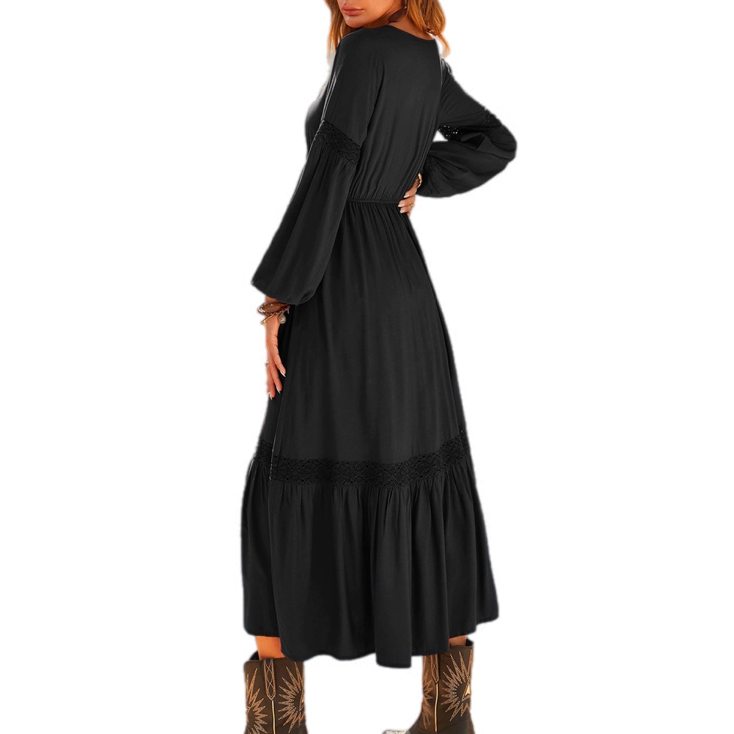 Timeless Long Sleeve Maxi Dress