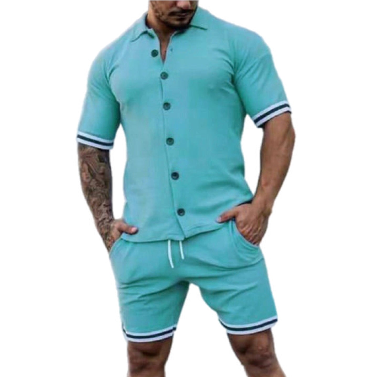 Short Sleeve Polo Shirt & Short Set