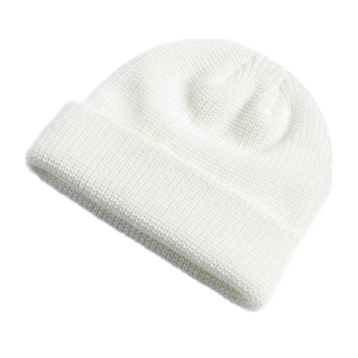 Rib-Knit Cuff Beanie