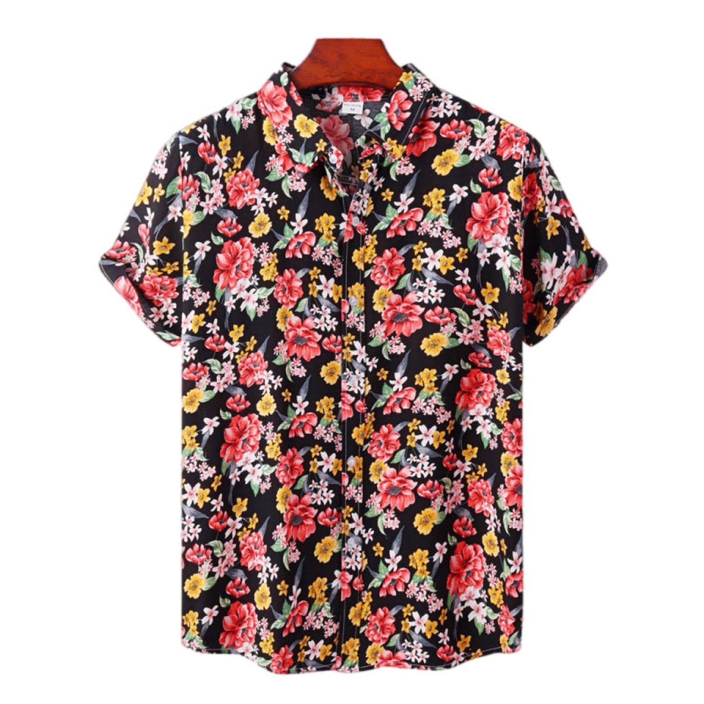 Short Sleeve Button Up Hawaiian Shirt