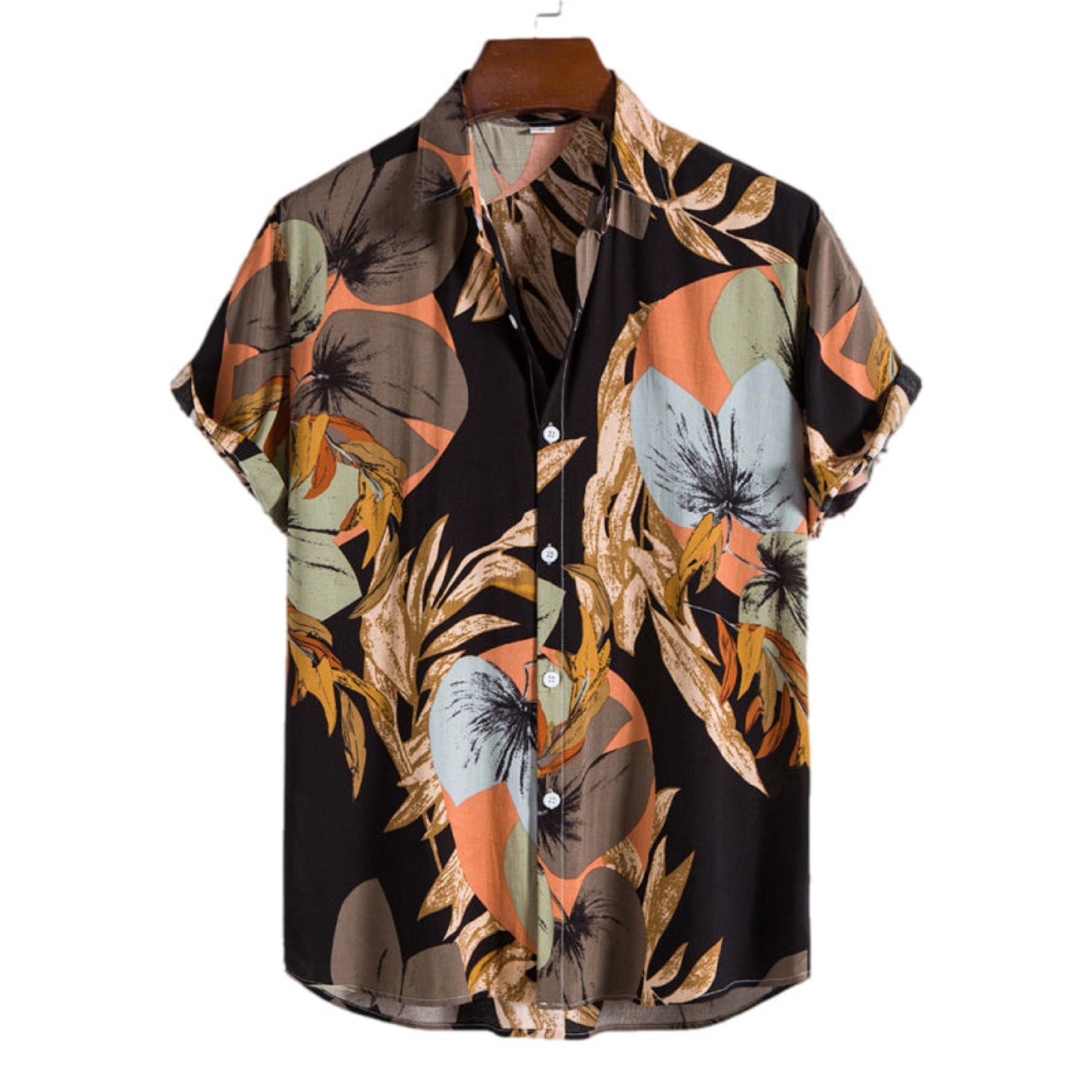 Hawaiian Short Sleeve Button Up Shirt