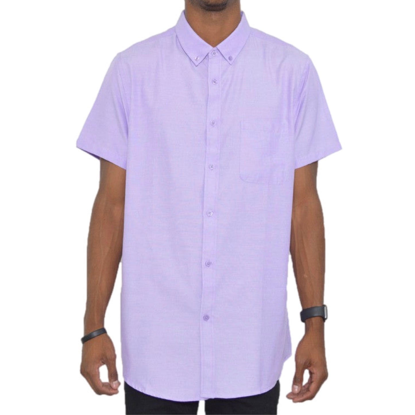 Summer Breeze Short-Sleeve Button-Up Shirt