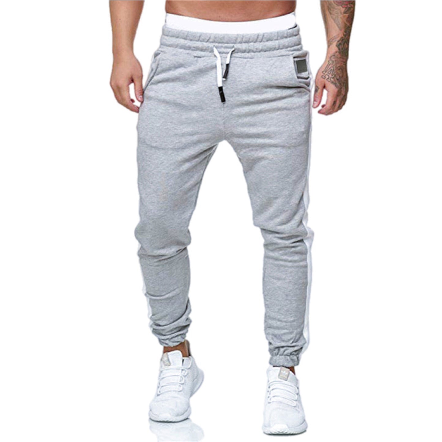 Stiped Color Block Joggers