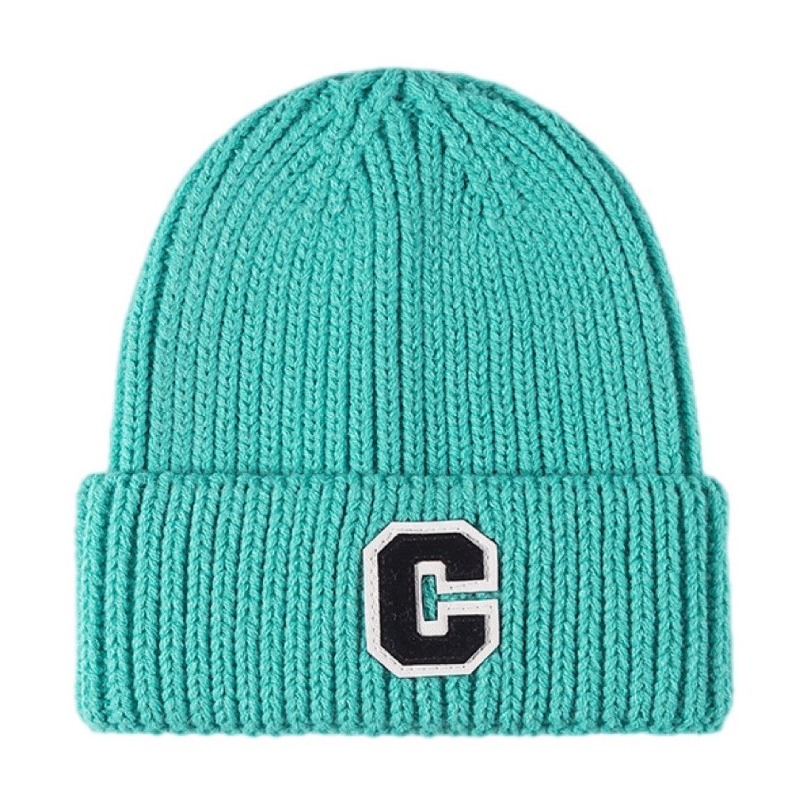 C Patch Cuffed Beanie