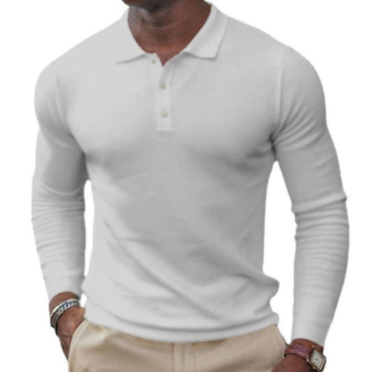 Men's Long Sleeve Polo