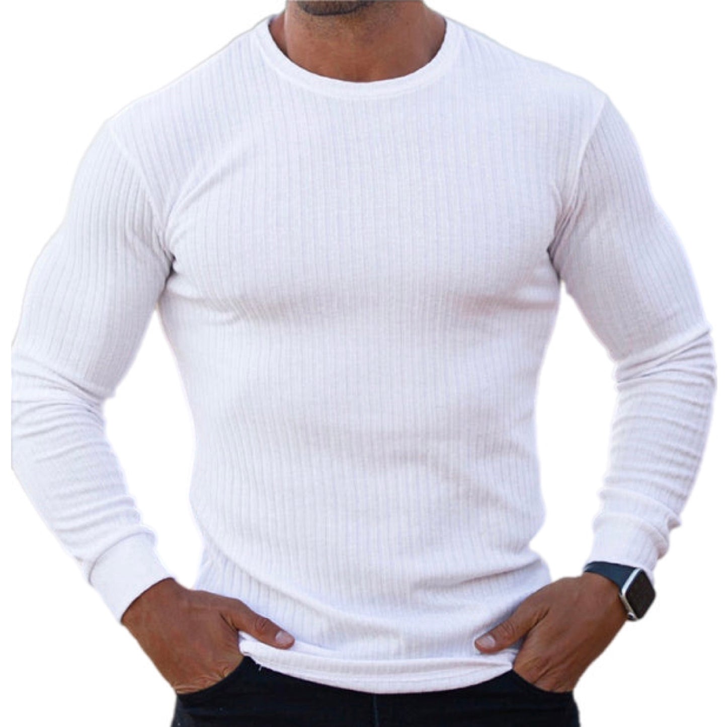 Round Neck Long Sleeve Shirt