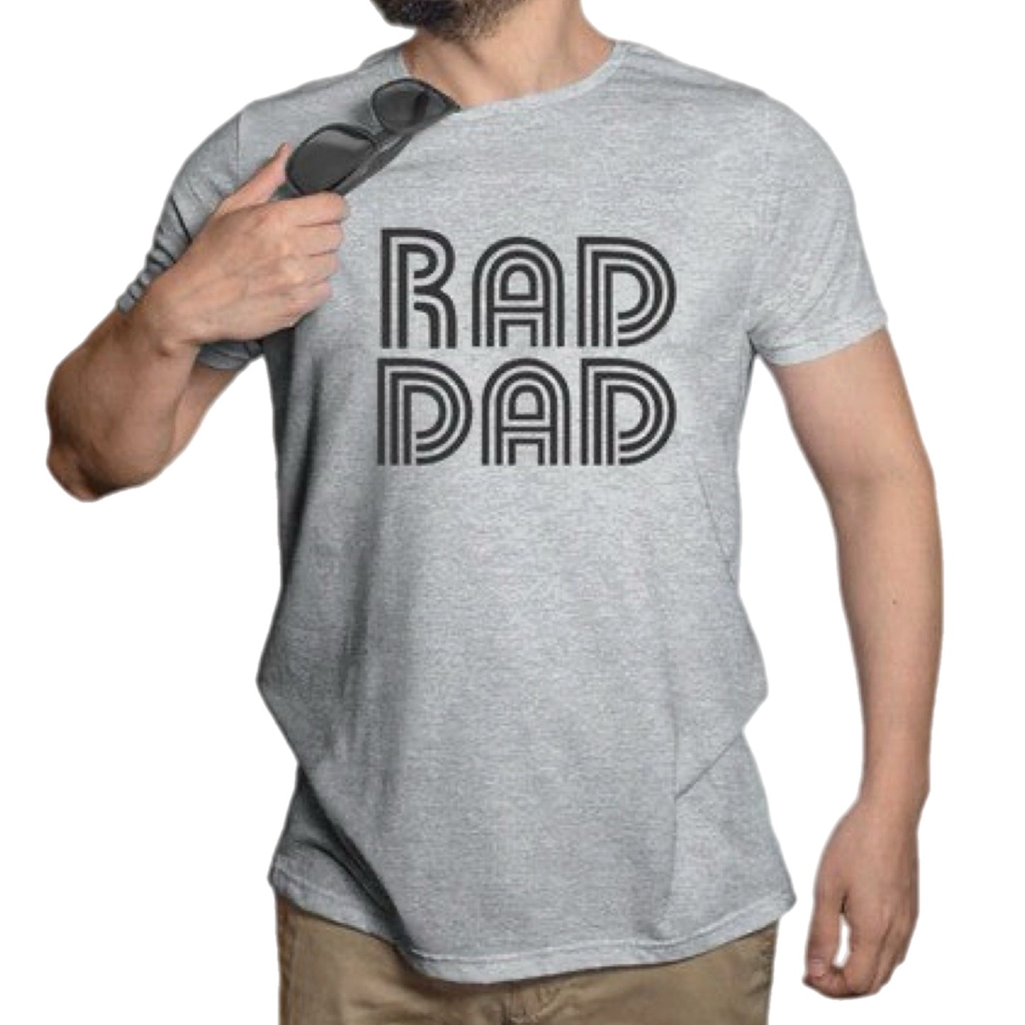 Big & Tall "Rad Dad" Statement Tee