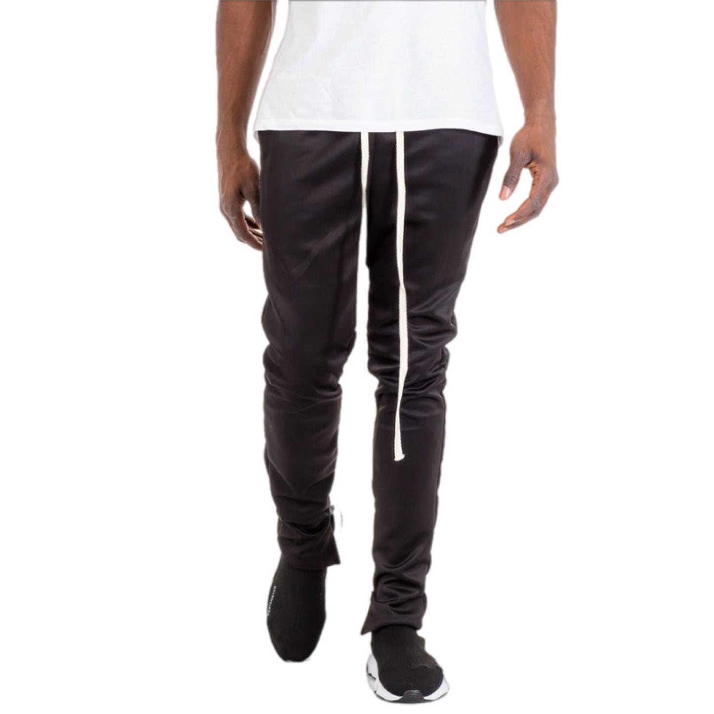 Zipper Ankle Basic Track Pants