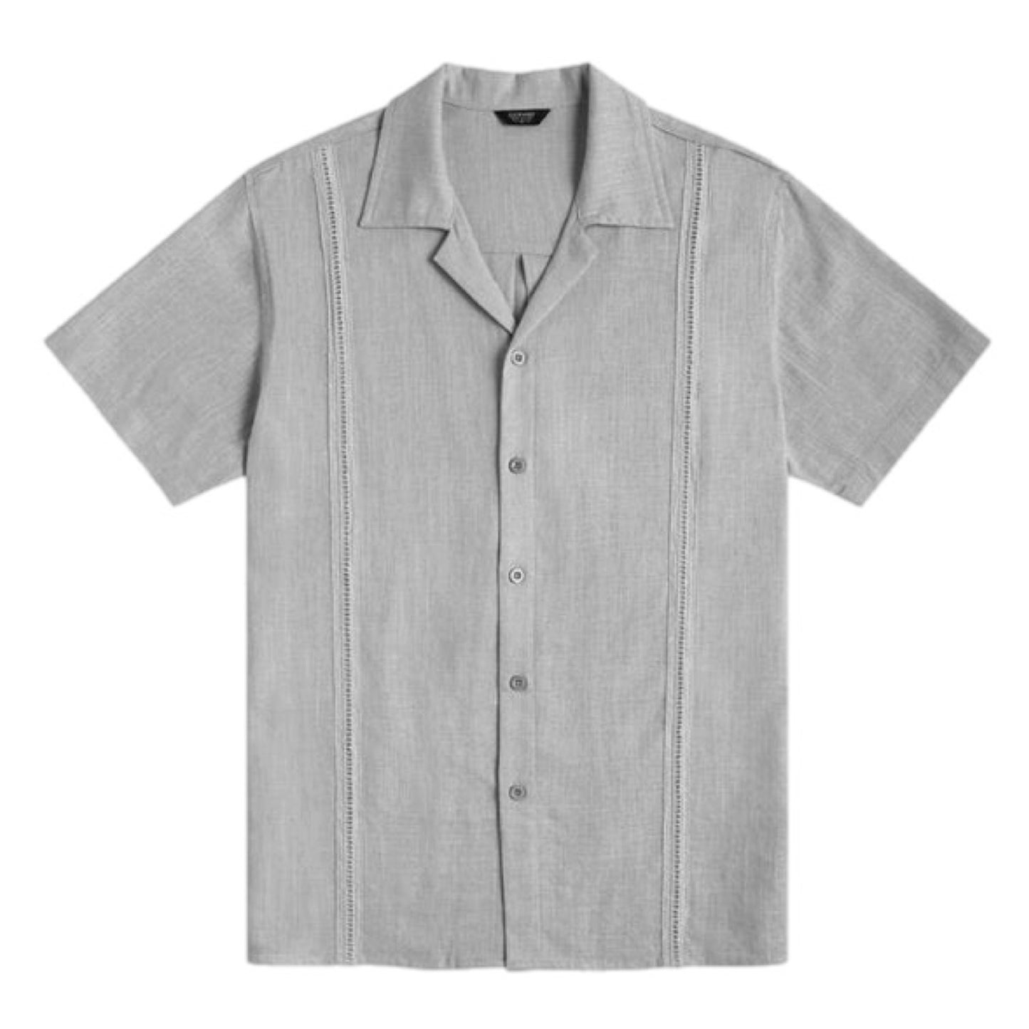 Linen Short Sleeve Button Up Shirt