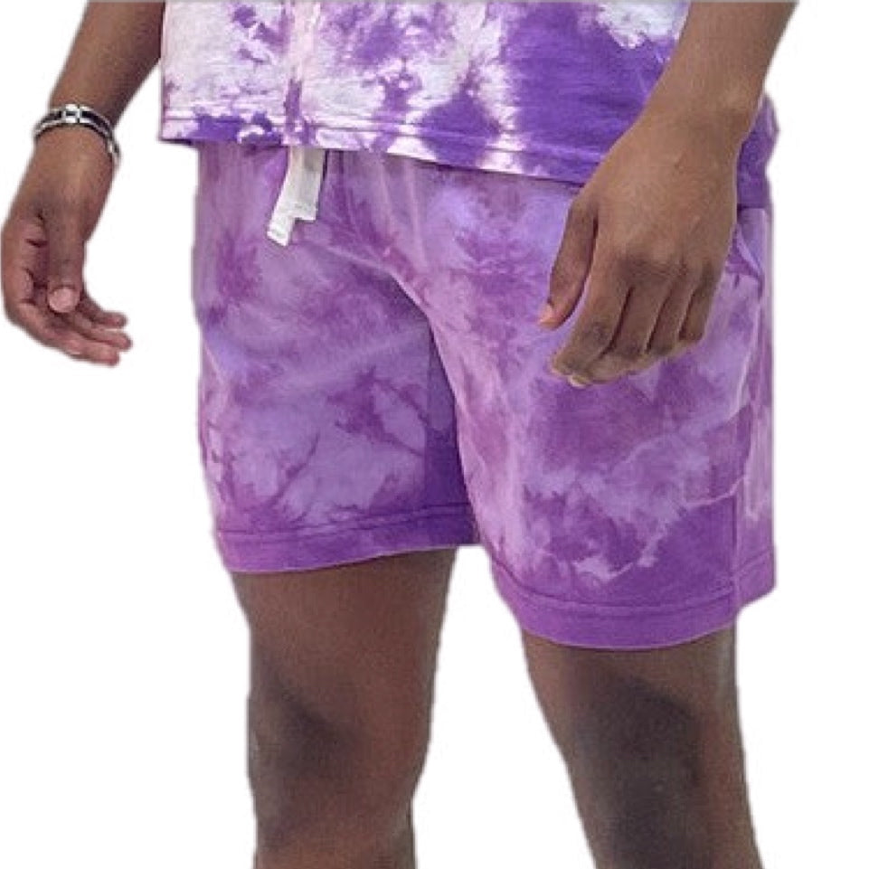 Cotton Tye Dye Sweat Shorts